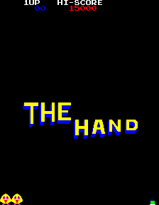 The Hand Title Screen